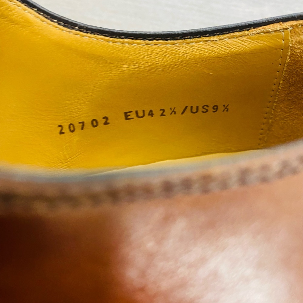 Magnanni Rich Brown Leather Oxfords - Picture 11 of 13